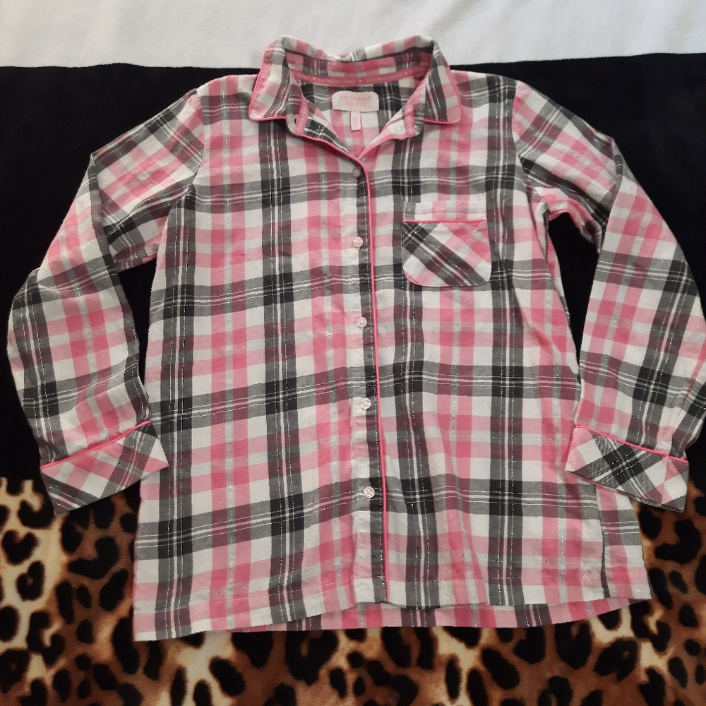 Victoria Secret Flannel PJs - Picture 5 of 13